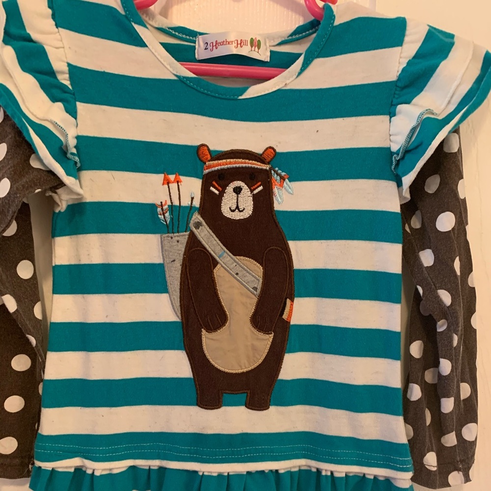 2t Fall Bear dress!